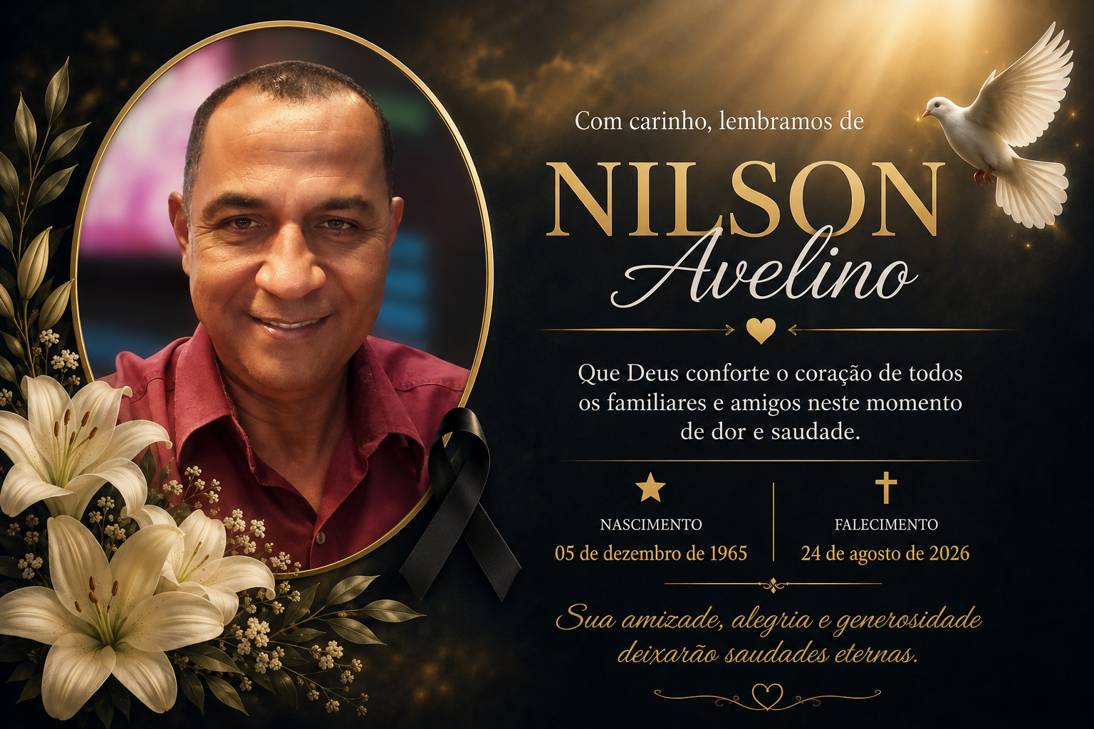 Rondonópolis se despede de Nilson Avelino, uma das vozes mais marcantes do rádio local